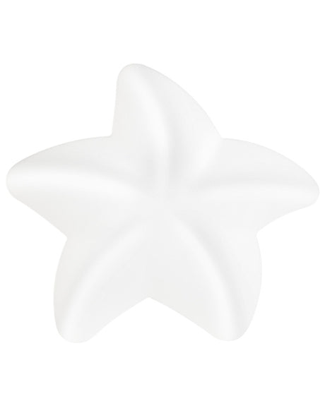 Ceiling Lamp White Acrylic Shade Star Shape for Kids Room Light Design Accent Lighting Beliani