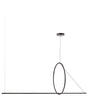 LED Pendant Lamp Black Metal Suspended Light Modern Design Accent Lighting Beliani