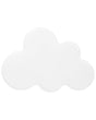 Ceiling Lamp White Acrylic Shade Cloud Shape for Kids Room Light Design Accent Lighting Beliani