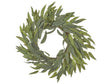 Door Wreath Green Handmade Decorative Artificial Flower Round 65 cm Table Wall Décor Traditional Rustic Style Beliani