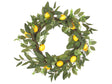 Door Wreath Green Handmade Decorative Artificial Flower Round 50 cm Table Wall Dcor Traditional Rustic Style Beliani