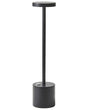 Table Lamp Black Iron Aluminium Indoor Outdoor Modern Beliani