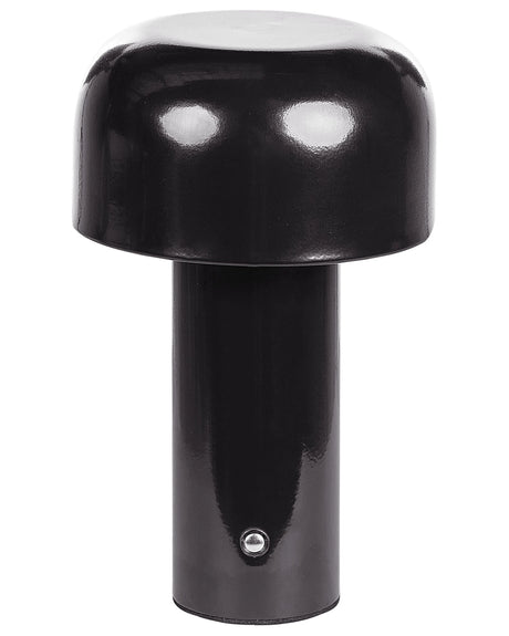 Table Lamp Black Iron Indoor Outdoor Modern Beliani