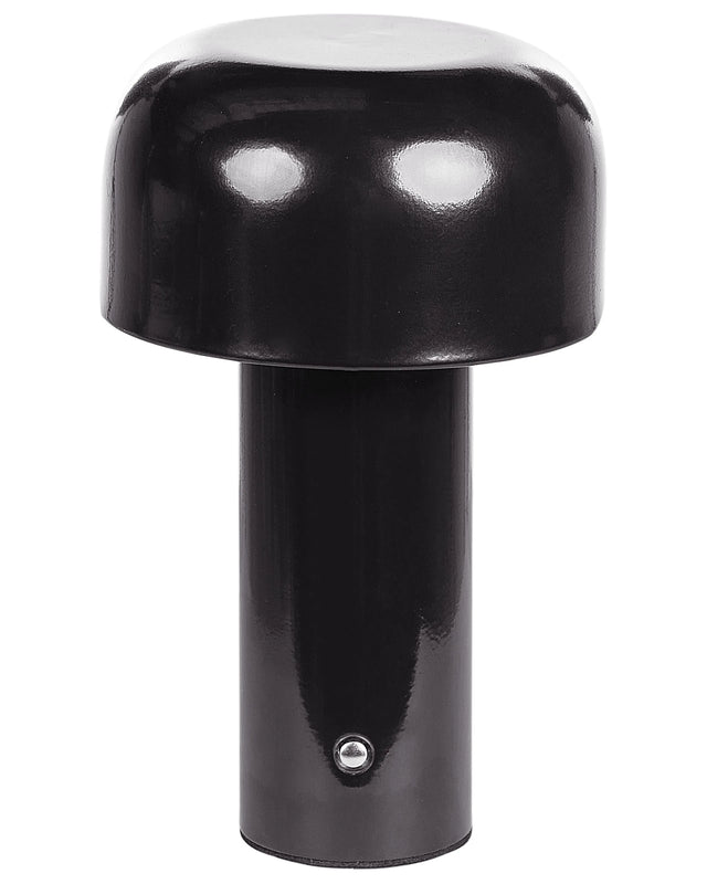 Table Lamp Black Iron Indoor Outdoor Modern Beliani