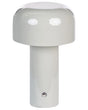 Table Lamp Grey Iron Indoor Outdoor Modern Beliani