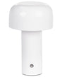 Table Lamp White Iron Indoor Outdoor Modern Beliani