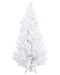 Artificial Christmas Tree White 180 cm Metal Base Traditional Winter Holiday Decoration Beliani