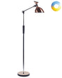 Floor LED Lamp Copper Synthetic Material 169 cm Height Dimming CCT Modern Lighting Home Office Beliani