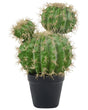 Artificial Potted Ball Cactus Green Synthetic Material 33 cm Black Pot Decoration Indoor Use Beliani