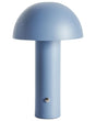 Table Lamp Blue LED Wireless Iron Indoor Outdoor Mushroom Modern Beliani