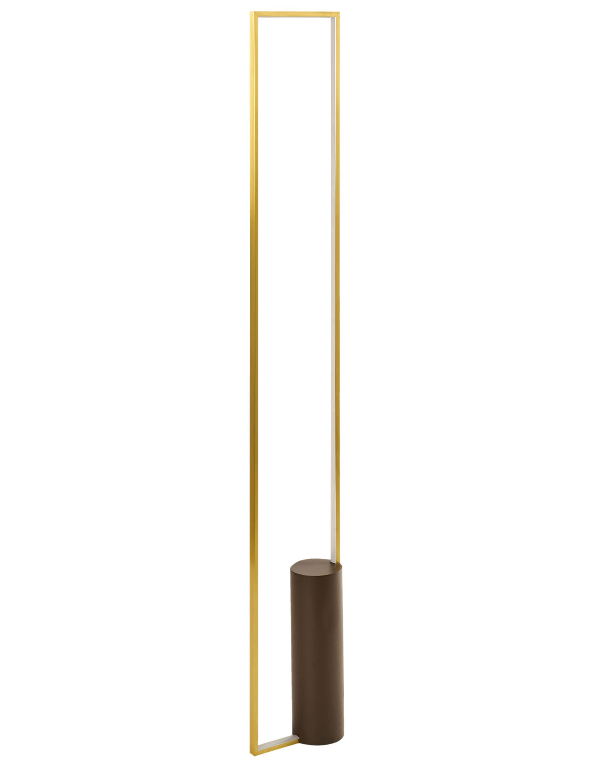 LED Floor Lamp Gold Aluminium Iron Base Light Lighting Bedroom Living Room Modern Design Beliani