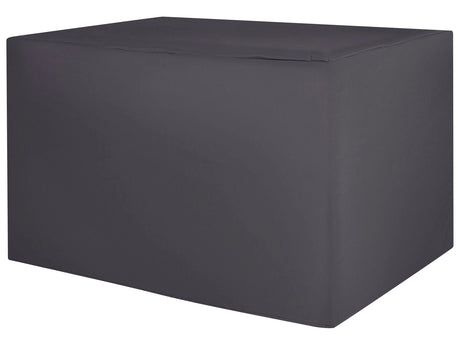 Garden Furniture Cover Black PVC Fabric 185 x 105 x 75 cm Rain Cover Beliani