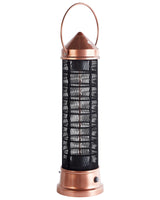 Halogen Patio Heater Copper Steel Electric Freestanding Outdoor Accessories Patio Garden Beliani
