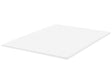 Mattress Topper White PU Foam Polyester Cover EU Super King Size 6ft Comfort Layer Pad Beliani