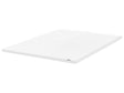 Mattress Topper White Gel Foam Polyester Cover EU Super  King Size 6ft Comfort Layer Pad Beliani