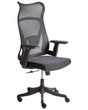 Office Chair Black Mesh Swivel Base Adjustable Height Armrests Home Office Modern Beliani