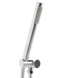 Shower Head Silver Metal 1 Spray Mode Modern Beliani