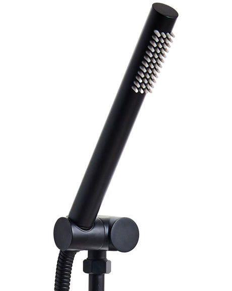 Shower Head Black Metal 1 Spray Mode Modern Beliani