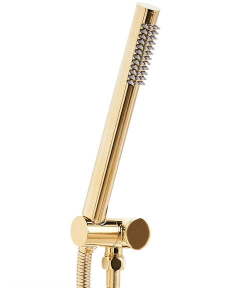 Shower Head Gold Metal 1 Spray Mode Modern Beliani