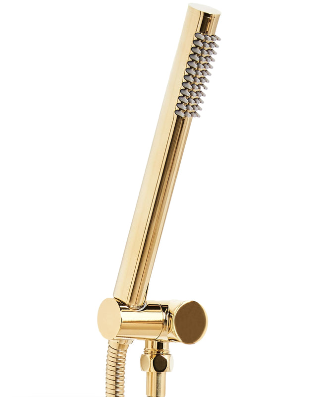 Shower Head Gold Metal 1 Spray Mode Modern Beliani