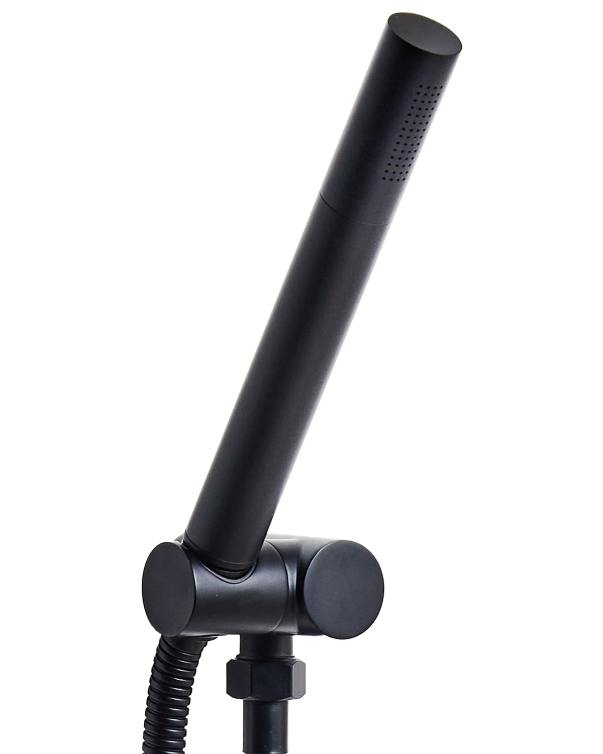 Shower Head Black Metal 1 Spray Mode Modern Minimalist Beliani