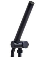 Shower Head Black Metal 1 Spray Mode Modern Minimalist Beliani
