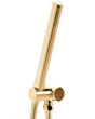 Shower Head Gold Metal 1 Spray Mode Modern Minimalist Beliani
