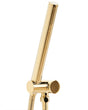 Shower Head Gold Metal 1 Spray Mode Modern Minimalist Beliani