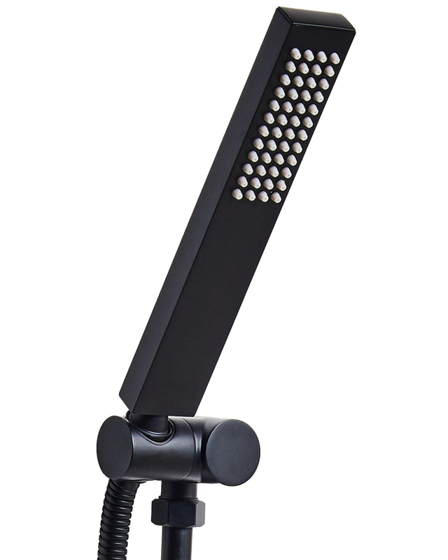 Shower Head Black Metal 1 Spray Mode Modern Beliani
