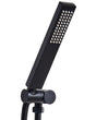 Shower Head Black Metal 1 Spray Mode Modern Beliani