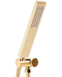 Shower Head Gold Metal 1 Spray Mode Modern Beliani