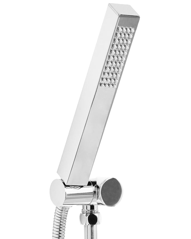 Shower Head Silver Metal 1 Spray Mode Modern Beliani