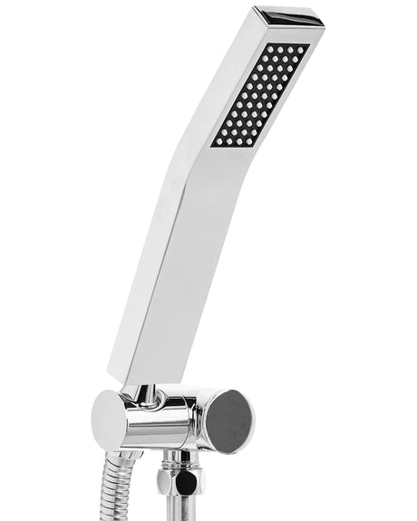 Shower Head Silver Metal 1 Spray Mode Modern Beliani