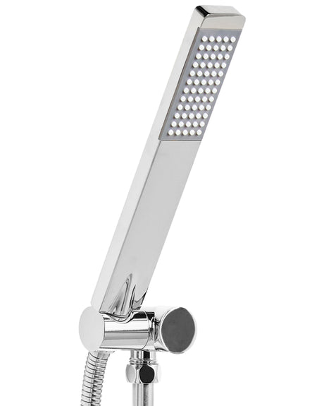 Shower Head Silver Metal 1 Spray Mode Modern Beliani