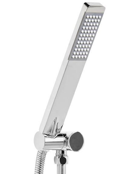 Shower Head Silver Metal 1 Spray Mode Modern Beliani