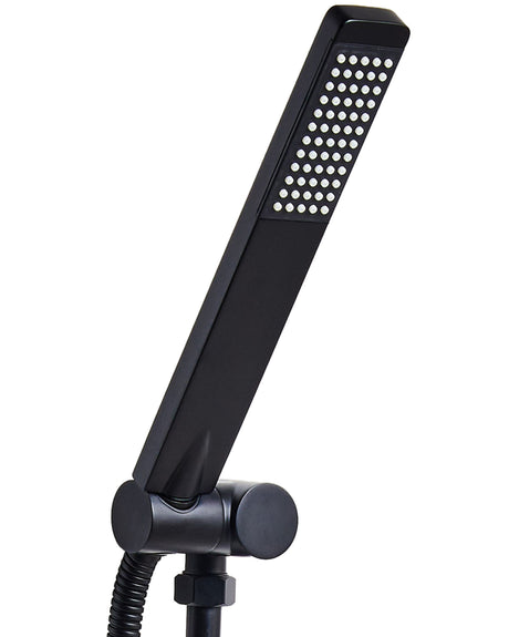 Shower Head Black Metal 1 Spray Mode Modern Beliani