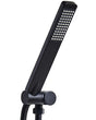 Shower Head Black Metal 1 Spray Mode Modern Beliani