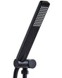 Shower Head Black Metal 1 Spray Mode Modern Beliani