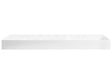 Hall Hung Wash Basin White Matt Finish Mineral Cast 1500 x 480 mm Rectangular Bathroom Sink Beliani