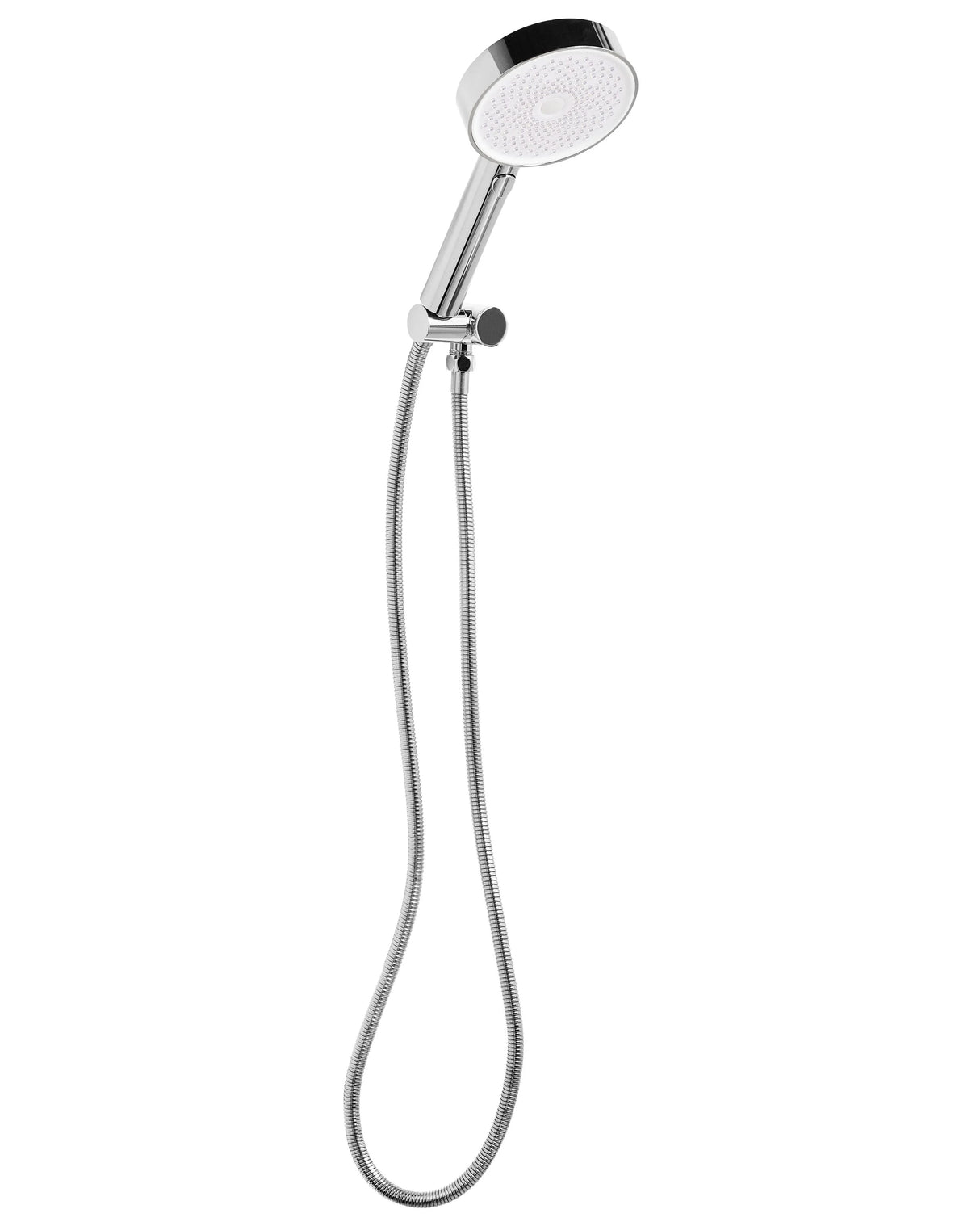 Shower Head with Hose Silver Metal 4 Spray Modes Modern Beliani