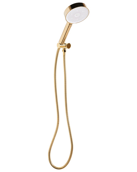 Shower Head with Hose Gold Metal 4 Spray Modes Modern Beliani