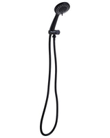Shower Head with Hose Black Metal 3 Spray Modes Modern Beliani
