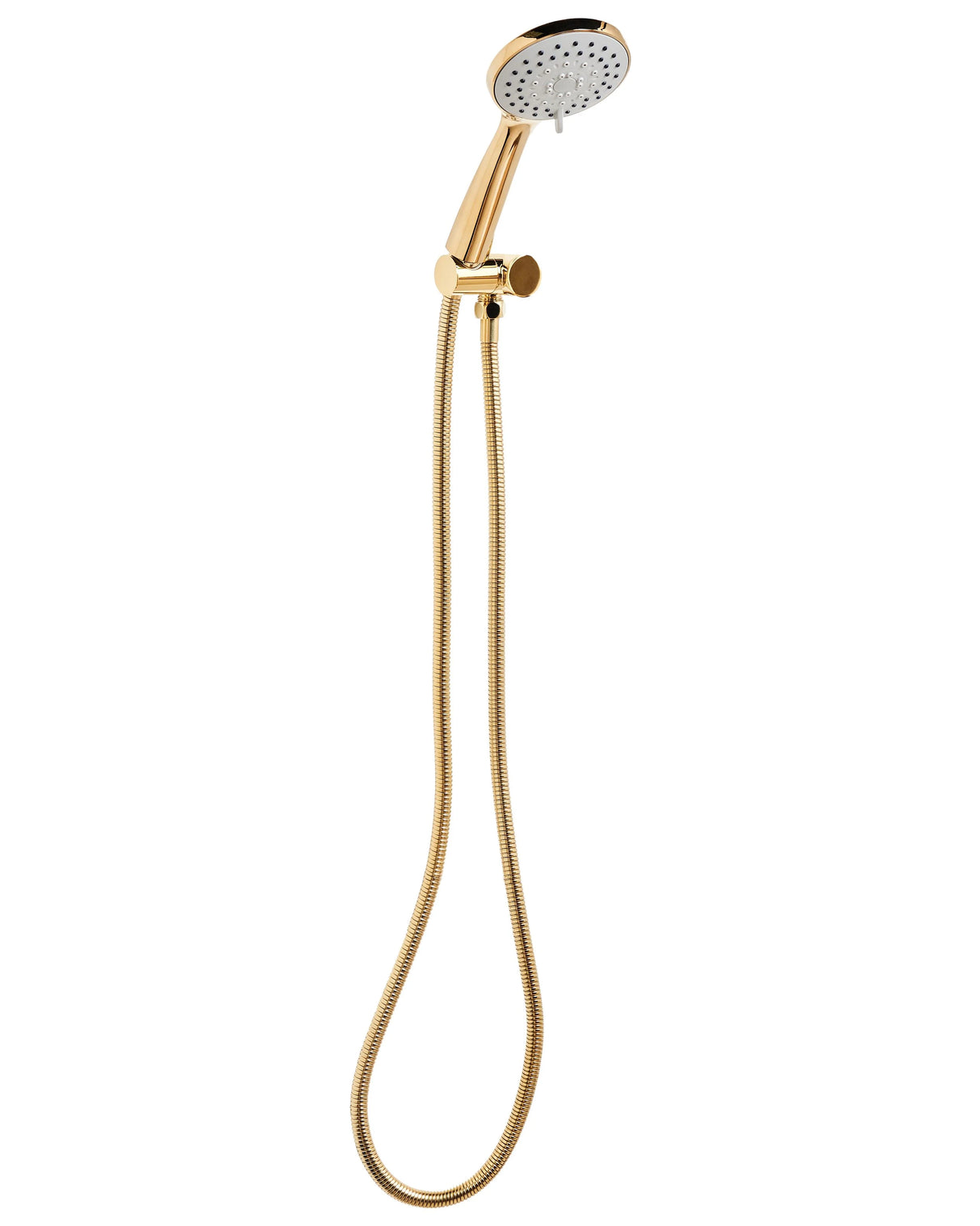 Shower Head with Hose Gold Metal 3 Spray Modes Modern Beliani