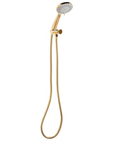 Shower Head with Hose Gold Metal 3 Spray Modes Modern Beliani