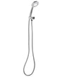 Shower Head with Hose Silver Metal 3 Spray Modes Modern Beliani