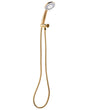 Shower Head with Hose Gold Metal 3 Spray Modes Modern Beliani