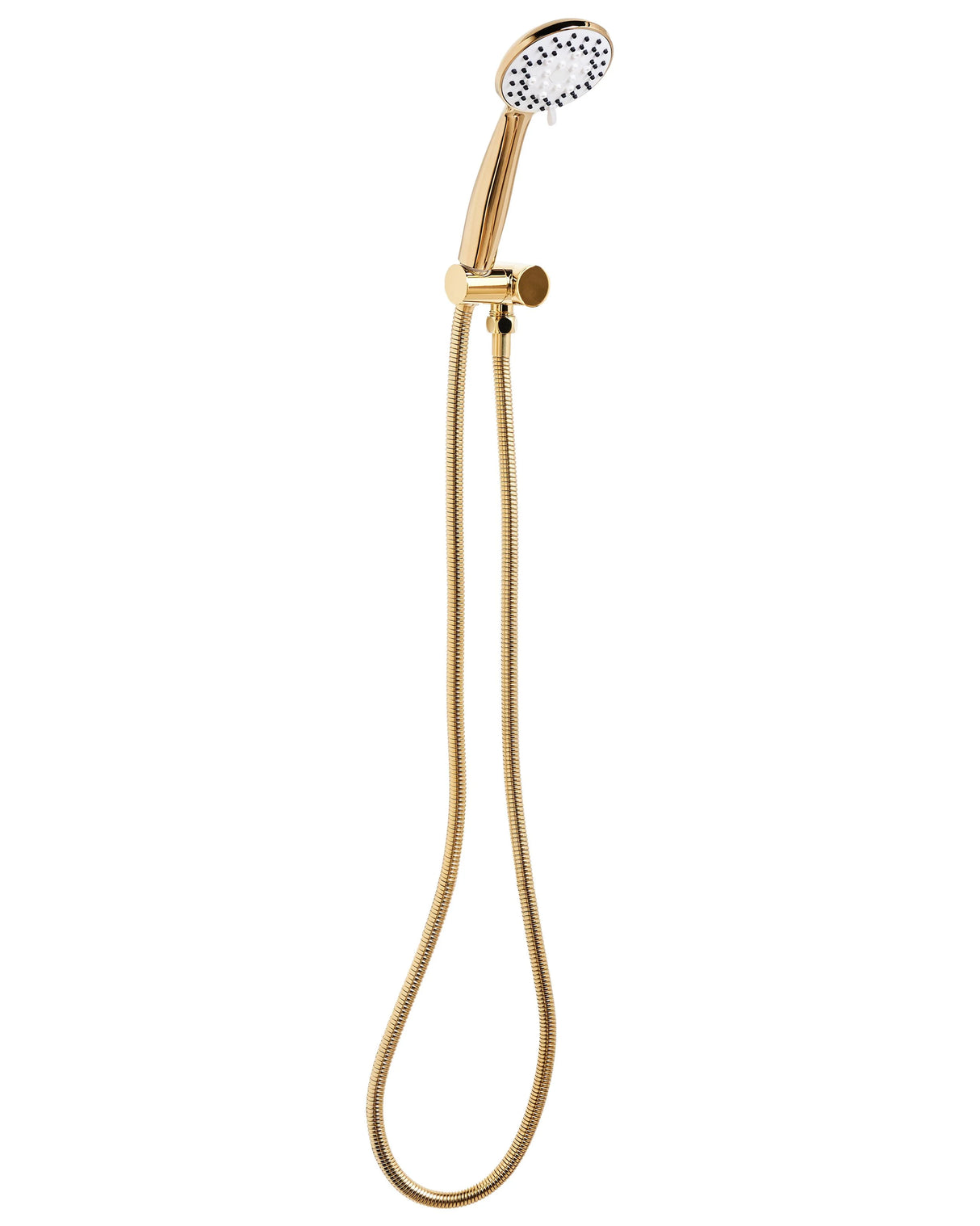 Shower Head with Hose Gold Metal 3 Spray Modes Modern Beliani