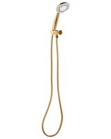 Shower Head with Hose Gold Metal 3 Spray Modes Modern Beliani