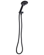 Shower Head with Hose Silver Metal 3 Spray Modes Modern Beliani