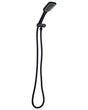 Shower Head with Hose Black Metal 1 Spray Mode Modern Beliani